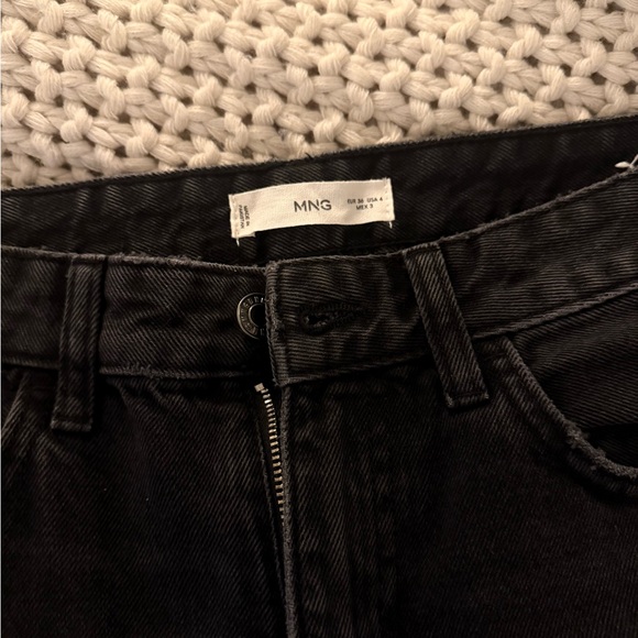 Mango Mid Rise Straight Jeans - Picture 3 of 4